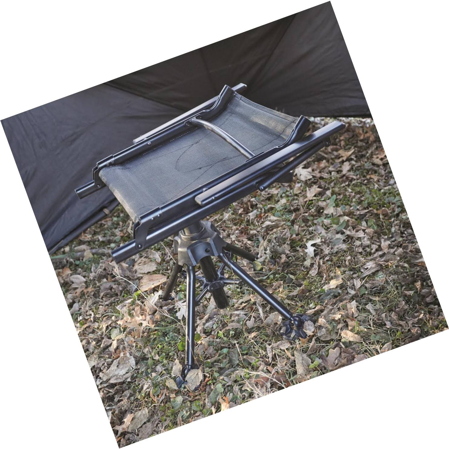 Bolderton 360 Comfort Swivel Hunting Blind Chair with Armrests - Image 5