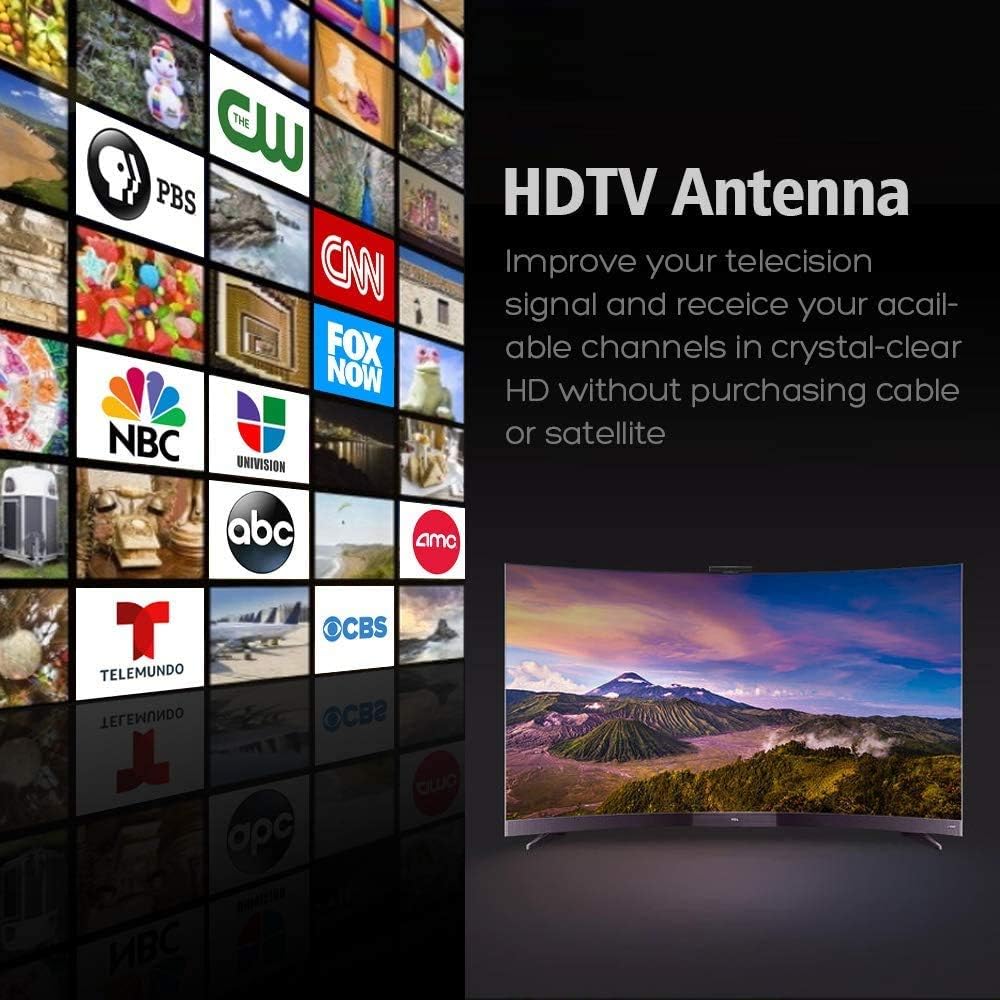 Lava Omnipro HD-8008 Omni-Directional HDTV Antenna 360 Degree – Attic or Roof Mount TV Antenna with Mounting Pole for Clear Reception, 4K 1080P - Image 5