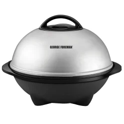 Alternative view of George Foreman Silver 12+ Servings Upto 15 Electric Grill