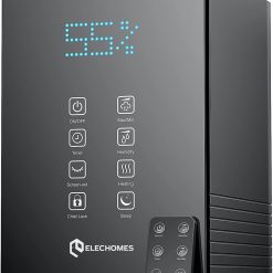 Elechomes SH8820 Humidifier, 5.5L Top Fill Warm and Cool Mist Humidifiers for Large Room Bedroom Plants with Remote Control, 20db Ultra Quiet, LED Display, 600ml/h Max Humidity, Auto Shut-off, Black