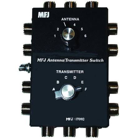 Mfj-1700c 6 Position Antenna/transceiver Switch