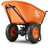 SuperHandy Wheelbarrow Utility Cart Electric 24V DC 330lbs Max Load Barrel Dump Material Debris Hauler (Amazon Exclusive)